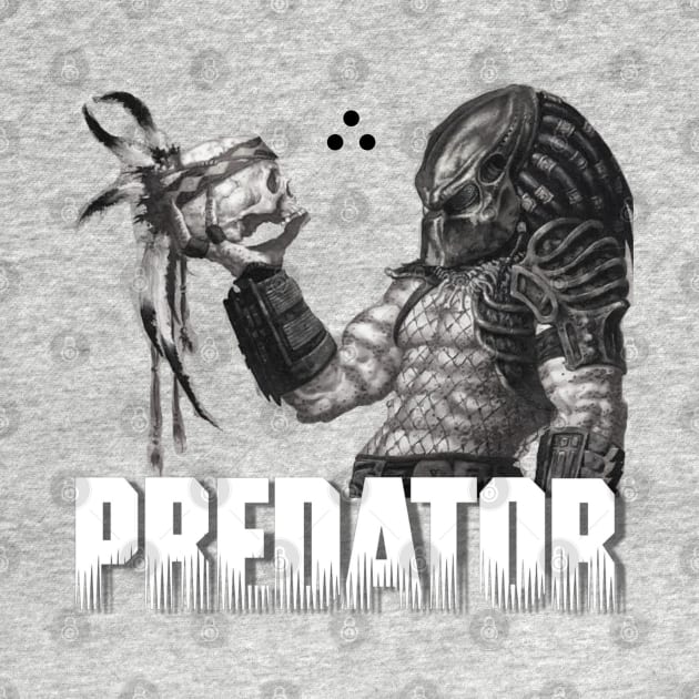 Predator Native Skull by MrPhilFox